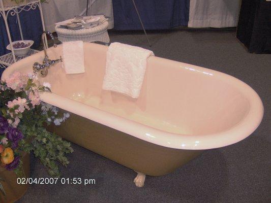 Refinished Claw Foot tub