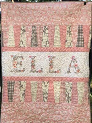 Custom Amaya Quilt pattern that can be personalized