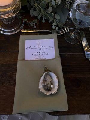 Add a special extra- a pearl in your oyster!