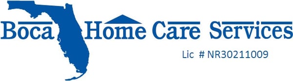 Boca Home Care Services Logo and License for Home Care