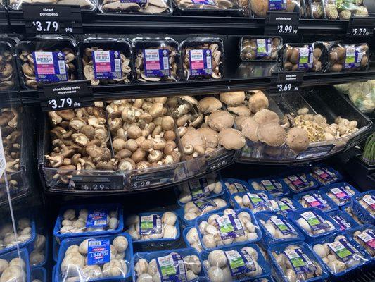 Mushrooms out of packaging for those trying to be more zero waste.