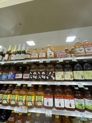 Juice aisle