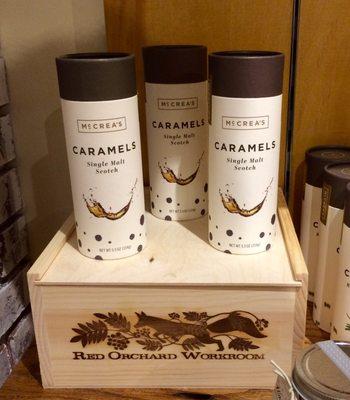 Single-malt scotch caramels? Oh, yeaaaah...