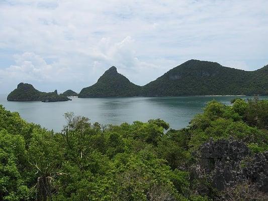 The Ang Thong Islands off Koh Samui