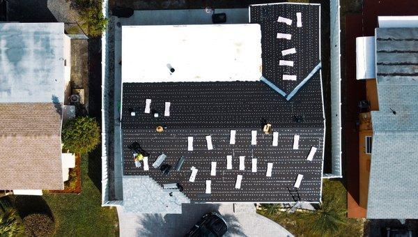 Process of a Roof Installation in Sunrise, FL