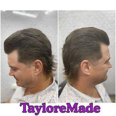 1 low taper mullet