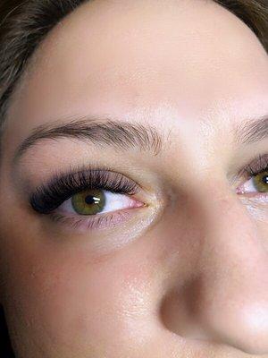 Lash extensions, volume set.