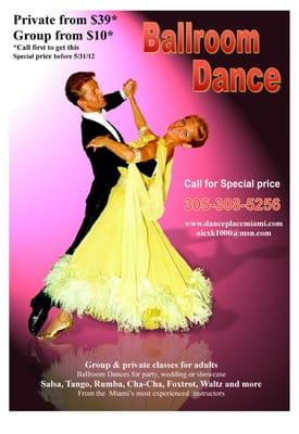 Ballroom dance classes