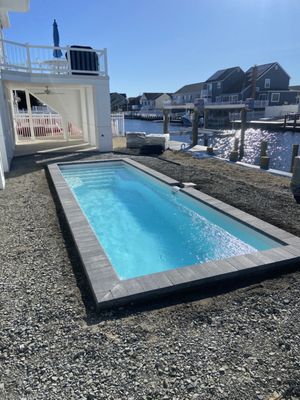 12x26 fiberglass pool in Manahawkin nj