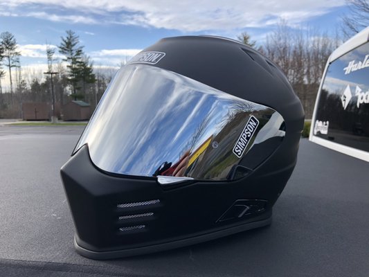 Simpson Helmet for a Customer.. We are a Simpson Motorcycle Helmet Dealer