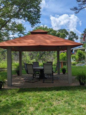 gazebo offered in the Outdoor Commons area.