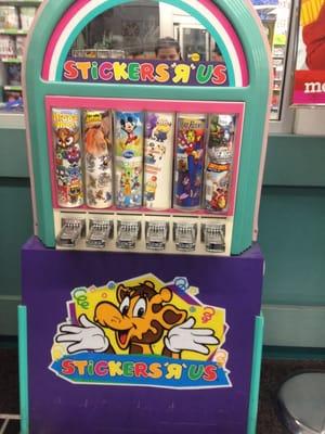 Sticker machine