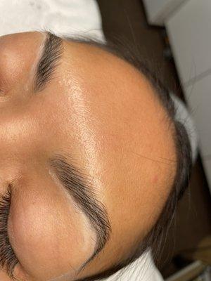 Brow lamination