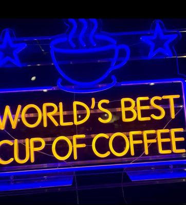 "You did it!!!! Congratulations!!!"World's Best Cup Of Coffee