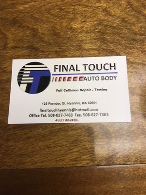 Final Touch Auto Body