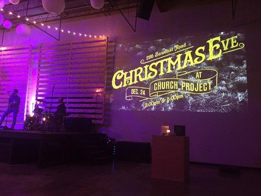 Christmas Eve services for 2016.