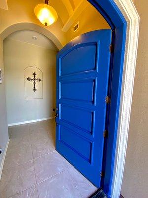 Patriot Blue Door