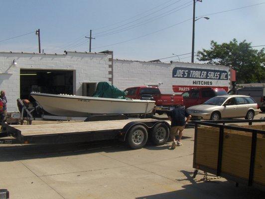 we repair boat and car hauling trailers