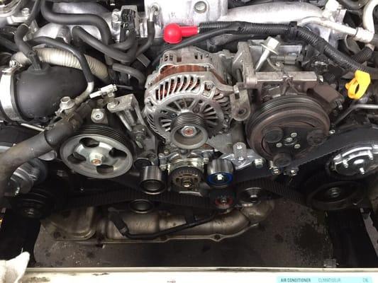 Timing belt replacement