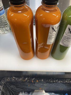 Healthy nutritious Cold pressed juice