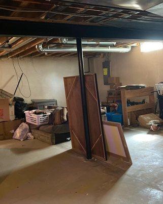 Basement organize and clean