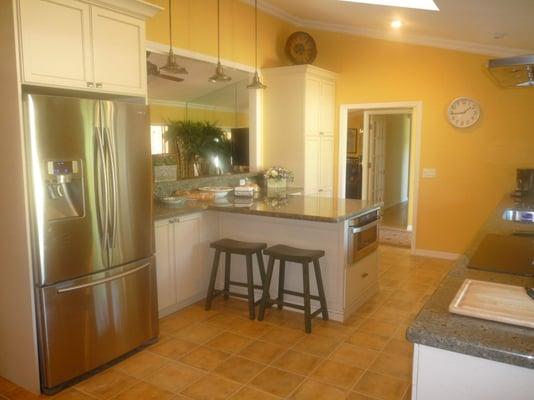 New kitchen for the Cohens in Delray.