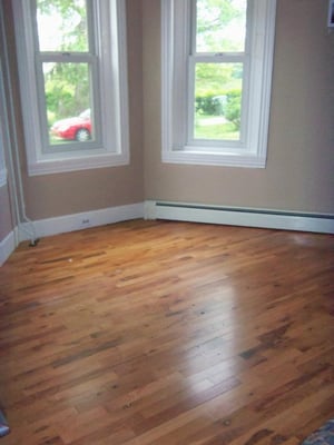 Oak hardwood floor install