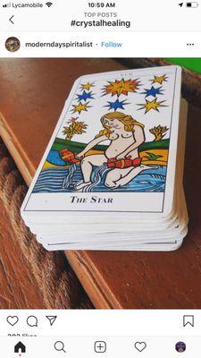 Tarot  card reading tells you past present future