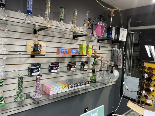 Hookah section and more