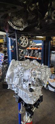 2014 nissan sentra cvt rebuilt transmission. 
Yes they're repairable. New or rebuilt. Customers choice always given.