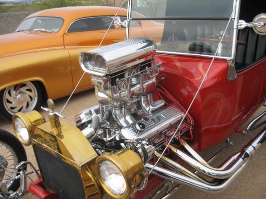 '23 roadster and '51 Mercury