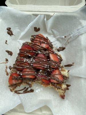 Nutella/Strawberry Croffle