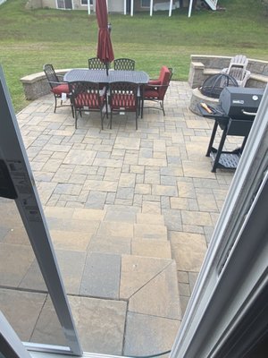 Patio and fire pit!