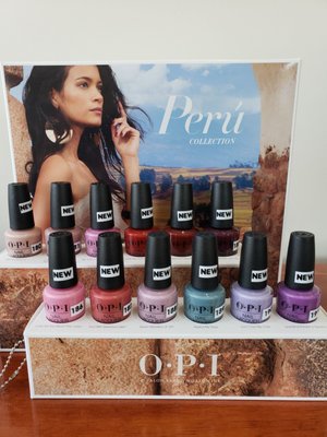 PERU COLLECTION BY OPI 2018