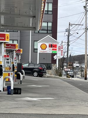 Car wash entrance