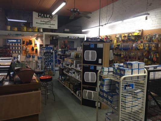 Everything electrical and knowledgeable staff to guide you thru