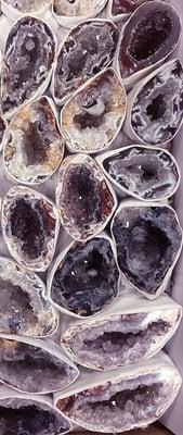 We sell Geodes, Fossils, Crystals, Gems, Minerals