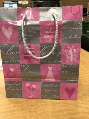 Bridal Shower Gift Bag