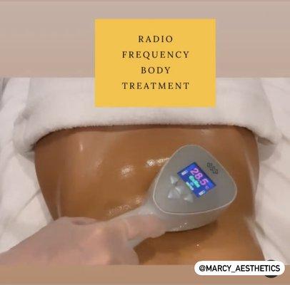 Radiofrequency - Reduce sagging skin, eliminate fat, and improve your body shape .