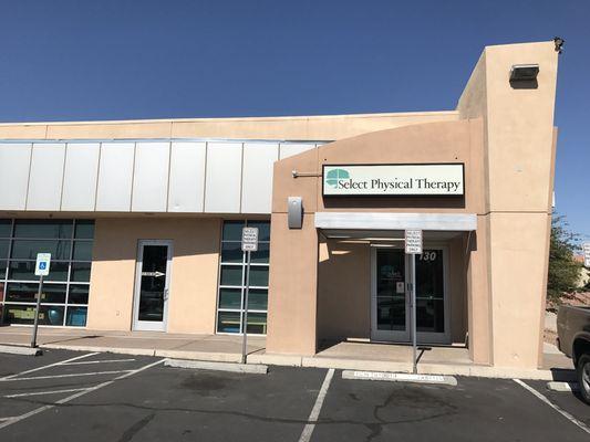 821 N Nellis Blvd #130. We are the office all the way to the right of this building complex.