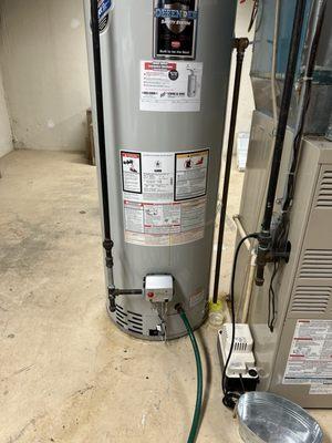 New water heater