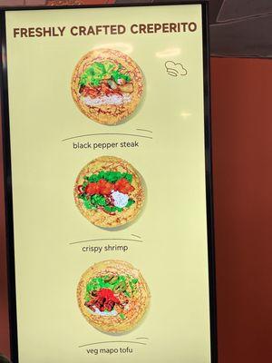 Menu board that changes!