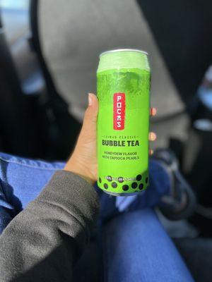 Bubble Tea; Honeydew Flavor