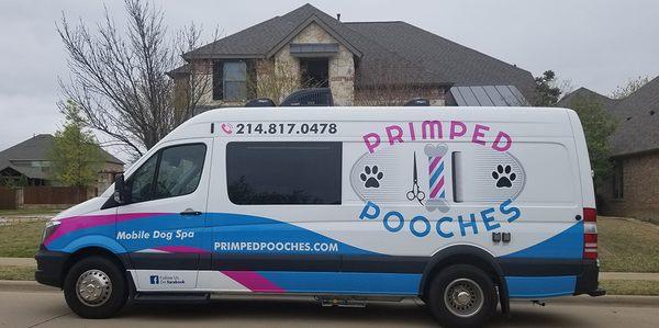 Primped Pooches Mobile Dog Spa