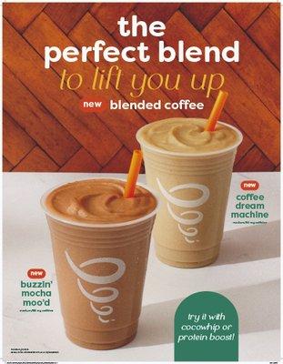 Yummy NEW Blended Coffee flavors