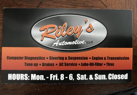 Riley's Automotive