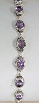 We offer a wide variety of Sterling Silver and Semi-precious stone jewelry including Amethyst Bracelets