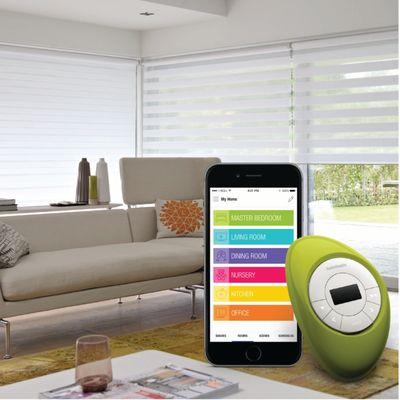 PowerView® Motorization is a revolutionary new wireless system that automatically moves your shades throughout the day, so you don't have to