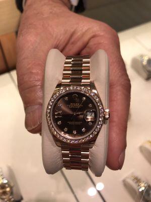 H.L. Gross & Bros. $38k Rolex Rose Presidential Band