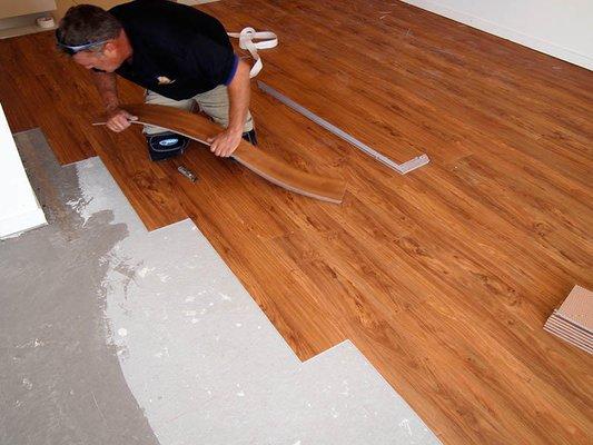 Vinyl Flooring Installation